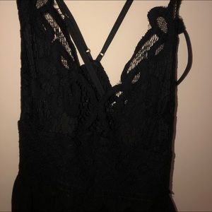 Black Lace Little Black Dress